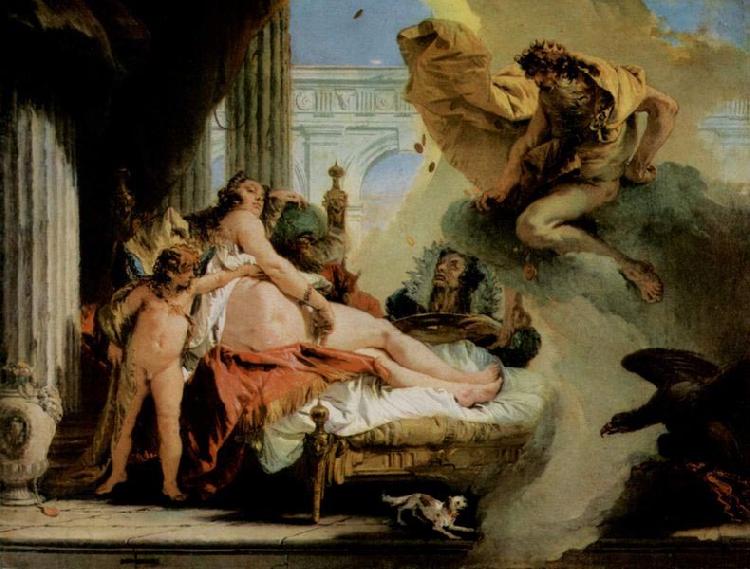 Giovanni Battista Tiepolo Danae und Zeus China oil painting art